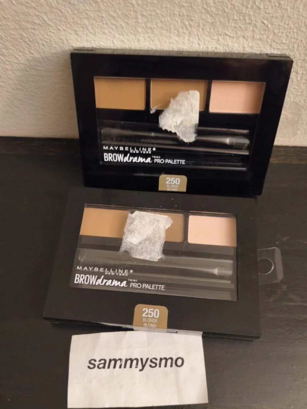 Maybelline Brow Drama Pro Palette, Polished Brow 250 blonde x2
